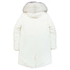 WOOLRICH ウールリッチ WWOU0281 CARNATION PARKA フード ロング ダウン コート ホワイト系 S【新古品】【未使用】【中古】