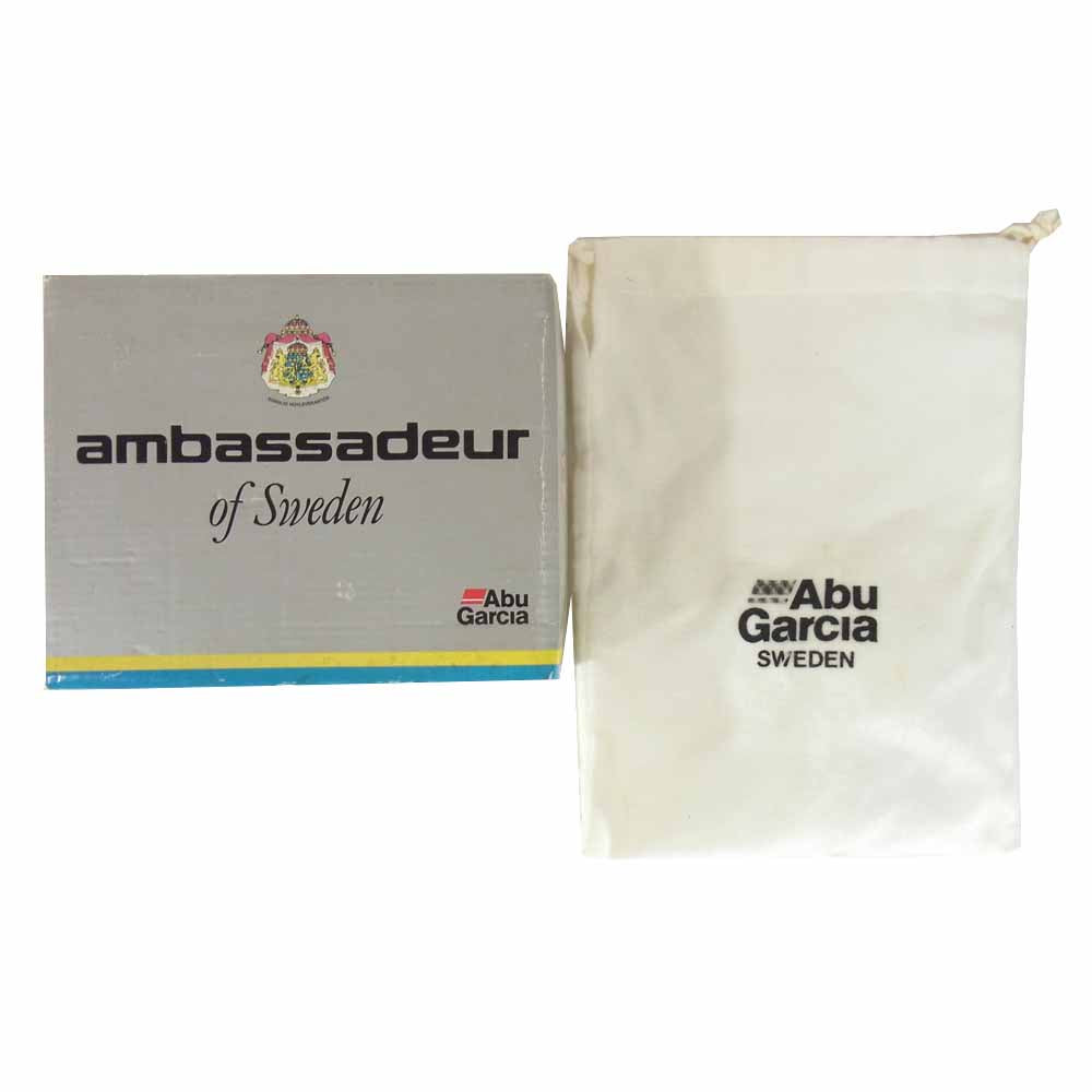 アブガルシア ambassadeur6000 アンバサダー ベイトリール 釣り道具 フィッシング レッド系【中古】