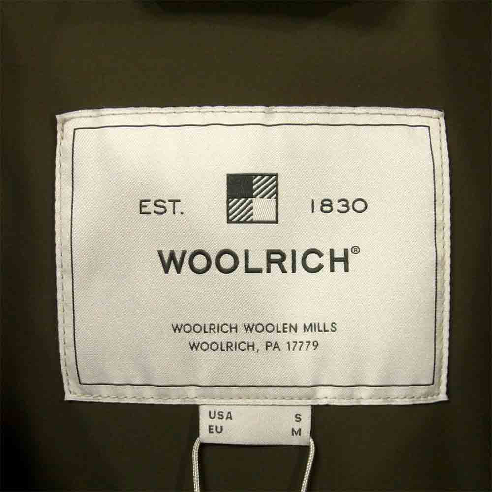 WOOLRICH ウールリッチ WWOU0363 TECH STRETCH ARCTIC PARKA テック ストレッチ アークティック パーカ ダウン コート カーキ系 S【新古品】【未使用】【中古】