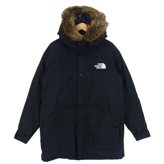 THE NORTH FACE ノースフェイス ND91935 Mountain Down Coat GORE-TEX ゴアテックス マウンテンダウン コート ジャケット ブラック系 XL【中古】