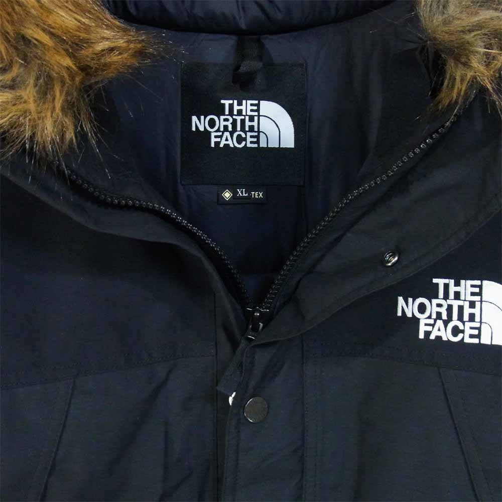 THE NORTH FACE ノースフェイス ND91935 Mountain Down Coat GORE-TEX ゴアテックス マウンテンダウン コート ジャケット ブラック系 XL【中古】