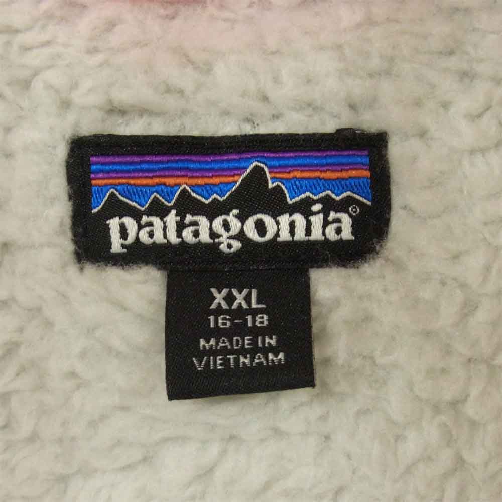 patagonia パタゴニア STY65490 Girls' Los Gatos Vest ガールズ ロス ガトス フリース ベスト オフホワイト系 XXL【中古】