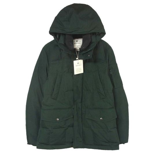 WOOLRICH ウールリッチ TETON BLIZZARD DOWN JACKET ティートン ダウンジャケット モスグリーン系 S【中古】