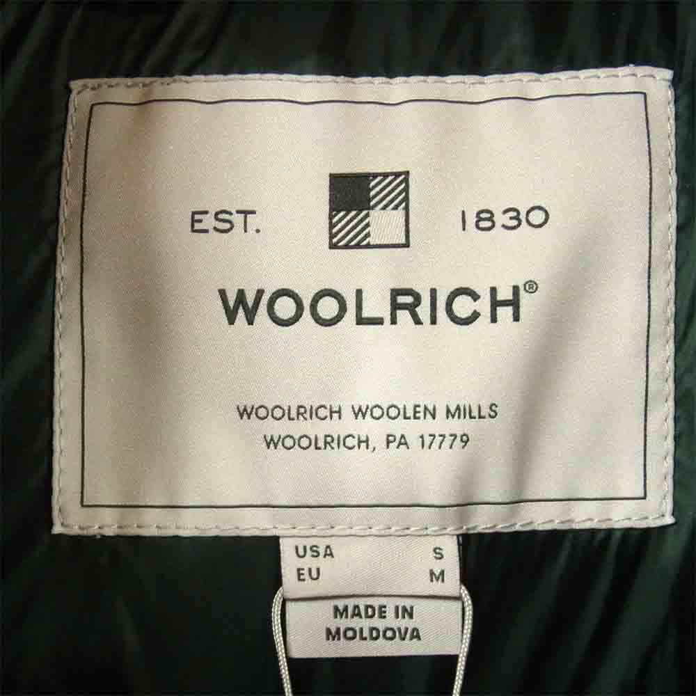 WOOLRICH ウールリッチ TETON BLIZZARD DOWN JACKET ティートン ダウンジャケット モスグリーン系 S【中古】