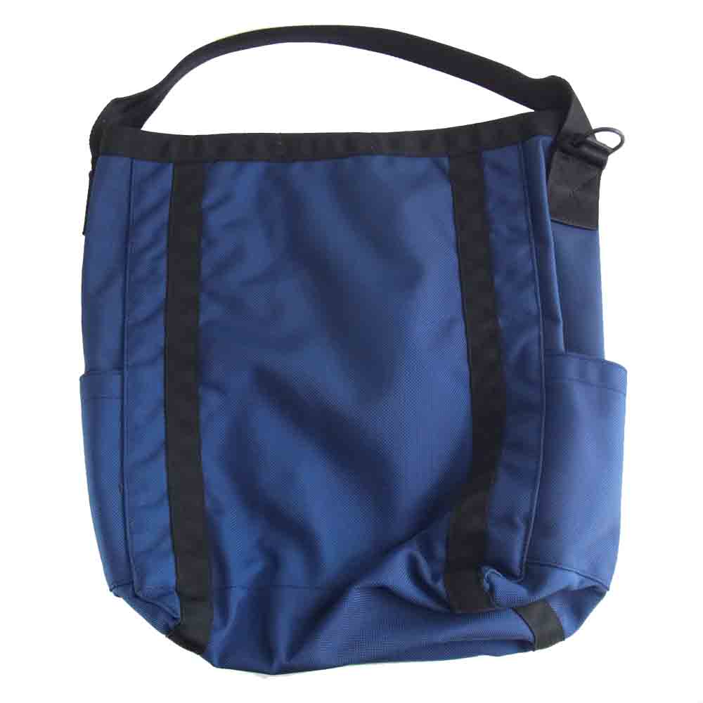 BRIEFING ブリーフィング BRF240219 BUCKET バケット トート バッグ ネイビー系【極上美品】【中古】
