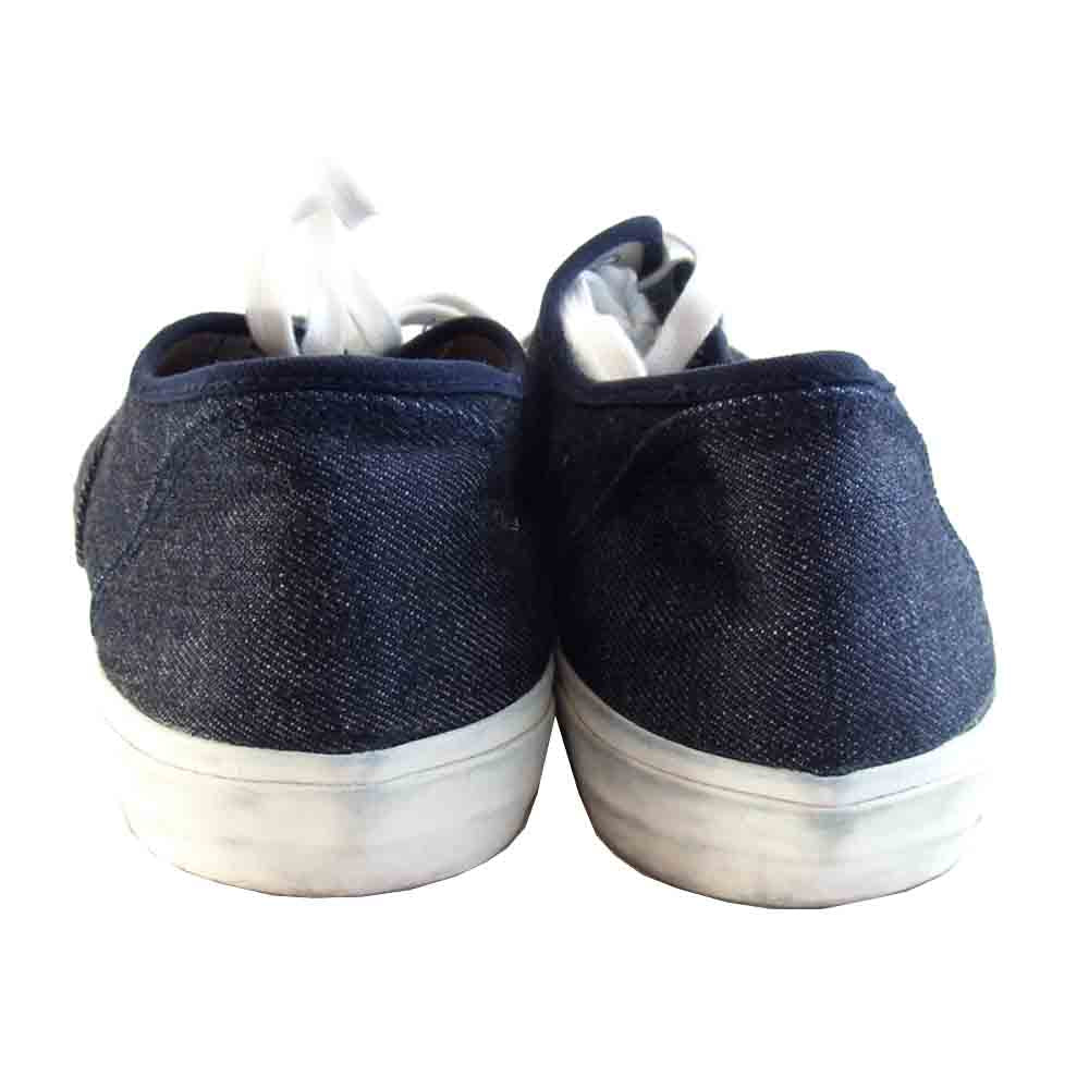 UNDERCOVER アンダーカバー 20SS UCY4F06-2 デニム デッキ スニーカー インディゴブルー系 XL【中古】