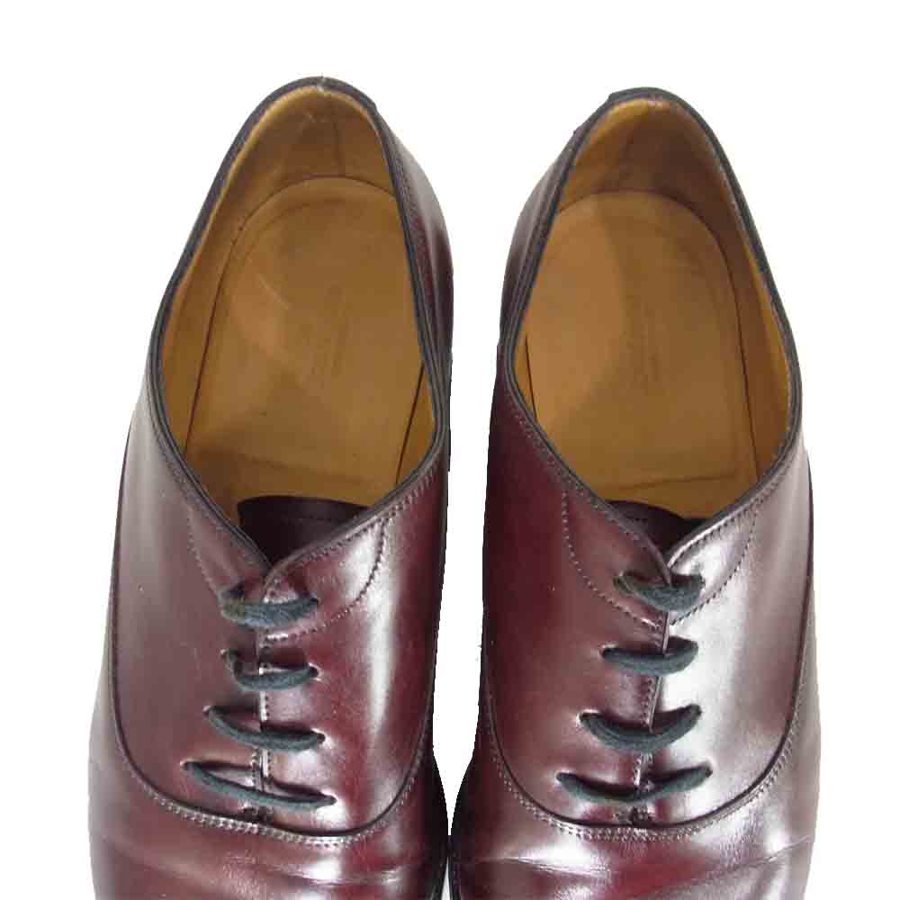 John Lobb ジョンロブ 9795 WILLIAM MUSEUM CALF ウィリアム ミュージアムカーフ プラム エンジ系 28cm程度【中古】