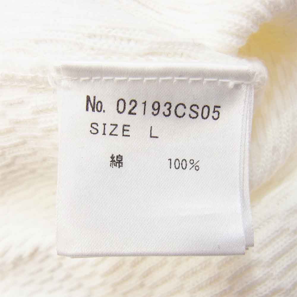 HYSTERIC GLAMOUR ヒステリックグラマー 02193CS05 ガールプリント サール カットソー ホワイト系 L【中古】