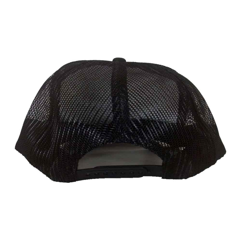 ポークチョップ ロゴ メッシュ キャップ ブラック系【中古】