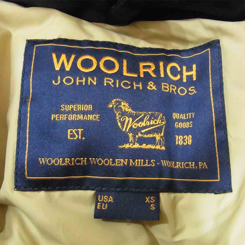 WOOLRICH ウールリッチ WOCPS2918 ARKTIC PARKA アークティックパーカ ダウンコート ブラック系 XS【中古】