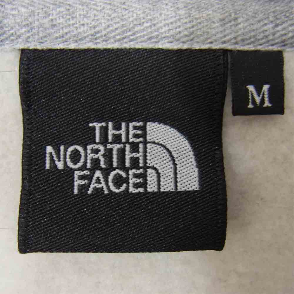 THE NORTH FACE ノースフェイス NT11930 リアビューフル ジップ フーディ  グレー系 M【美品】【中古】
