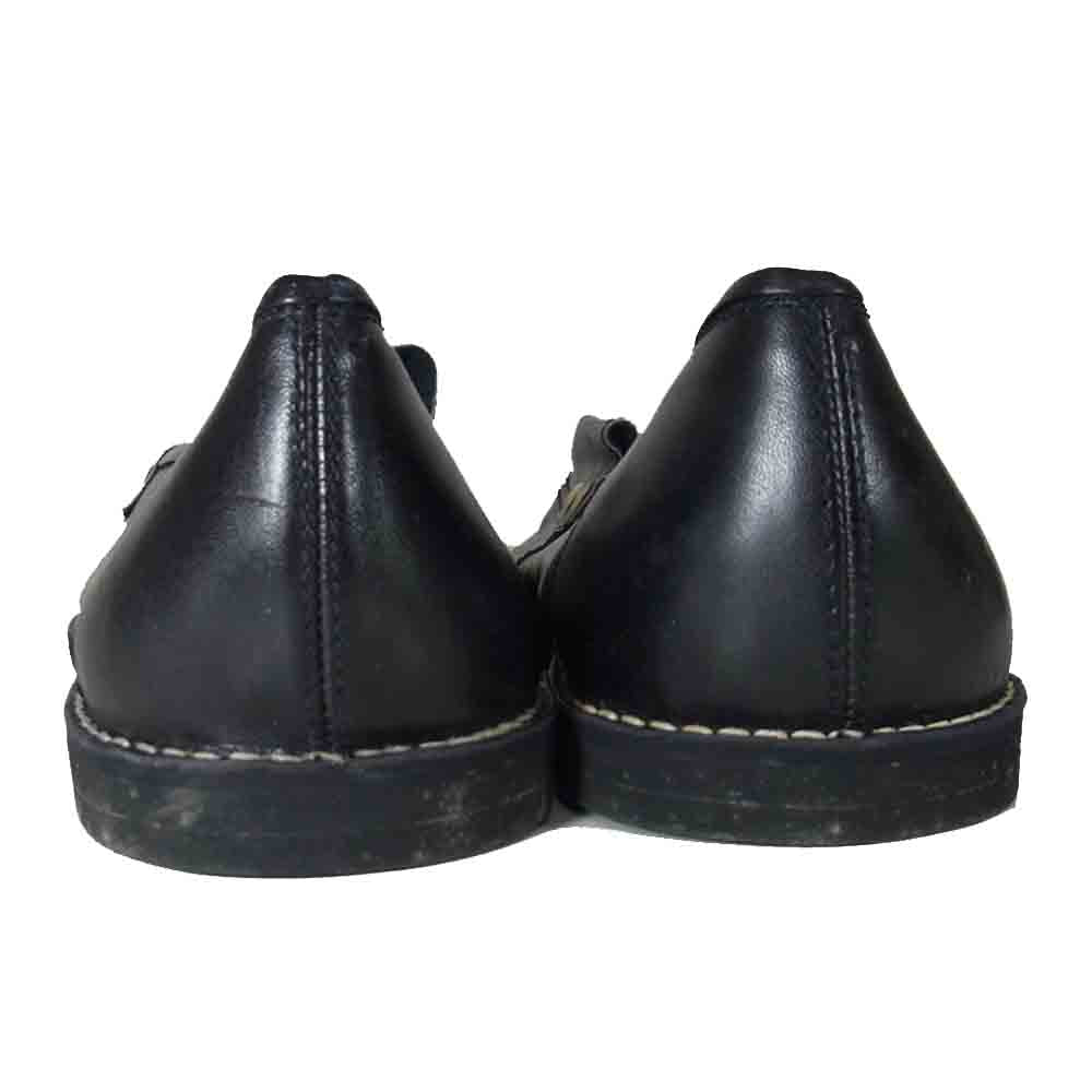 Yohji Yamamoto ヨウジヤマモト 観賞用 POUR HOMME プールオム 80s デッドストック 丸ロゴ ローファー ブラック系 28cm程度【中古】