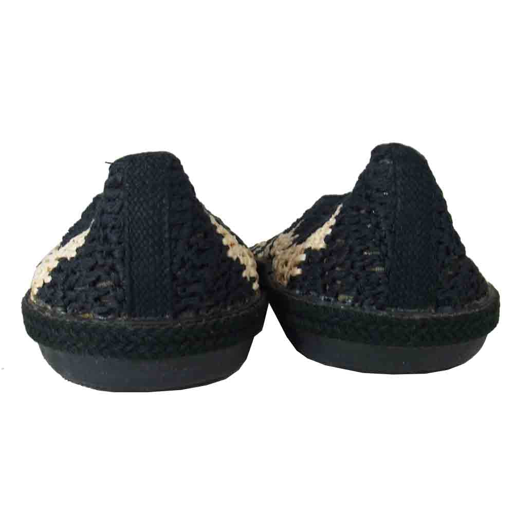 Yohji Yamamoto ヨウジヤマモト POUR HOMME プールオム 観賞用 80s 丸ロゴ メッシュ スニーカー ブラック系 27.5cm程度【中古】