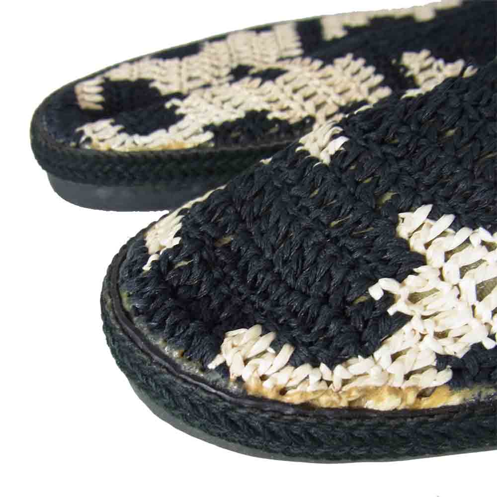 Yohji Yamamoto ヨウジヤマモト POUR HOMME プールオム 観賞用 80s 丸ロゴ メッシュ スニーカー ブラック系 27.5cm程度【中古】