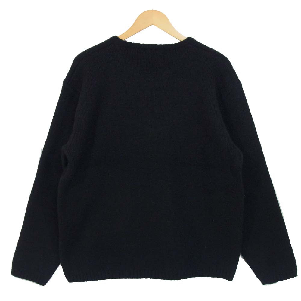 Yohji Yamamoto ヨウジヤマモト Ys for men ワイズフォーメン 80~90s 初期タグ ウール ニット セーター ブラック系 サイズ表記なし【中古】