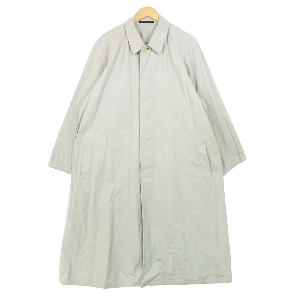 Yohji Yamamoto ヨウジヤマモト COSTUME D HOMME コスチュームドオム コットン ステンカラー コート グレージュ系 M【中古】