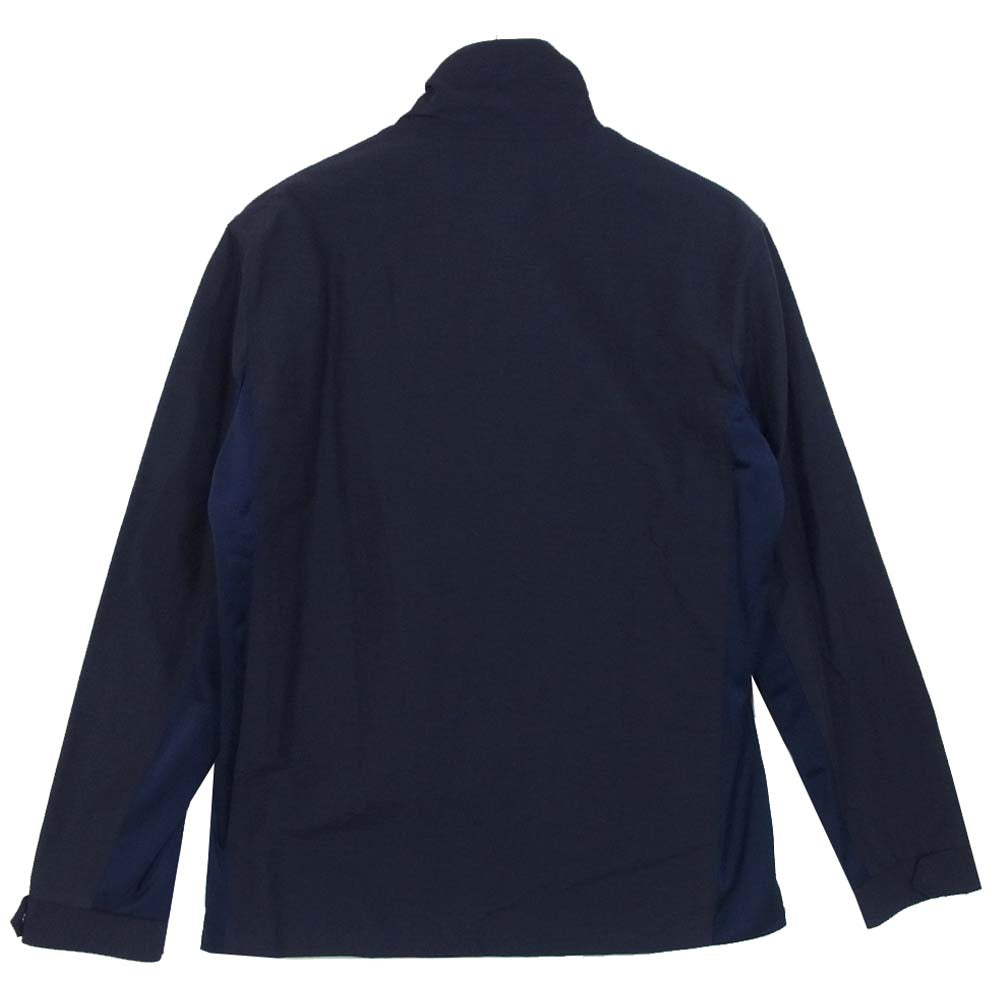 Yohji Yamamoto ヨウジヤマモト MF-Y12-603 Ys for men ワイズフォーメン コットン ナイロン ジップ ジャケット ダークネイビー系 4【中古】
