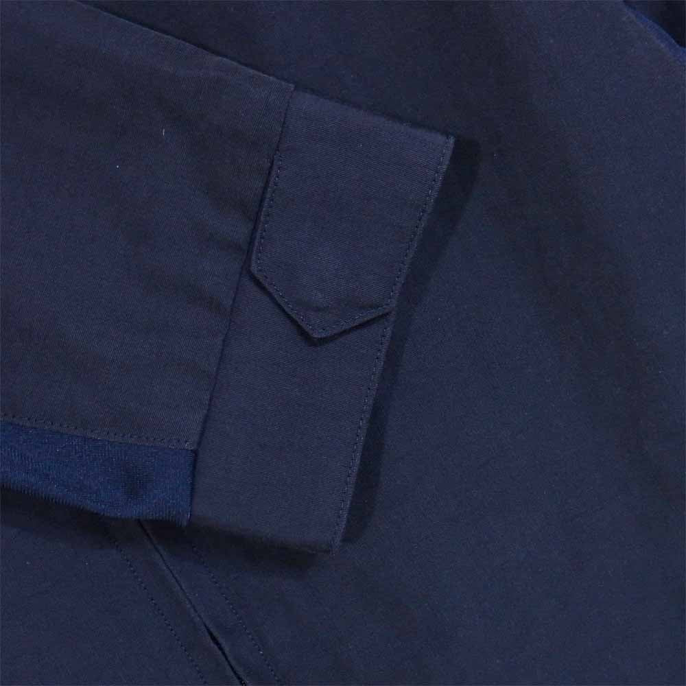 Yohji Yamamoto ヨウジヤマモト MF-Y12-603 Ys for men ワイズフォーメン コットン ナイロン ジップ ジャケット ダークネイビー系 4【中古】