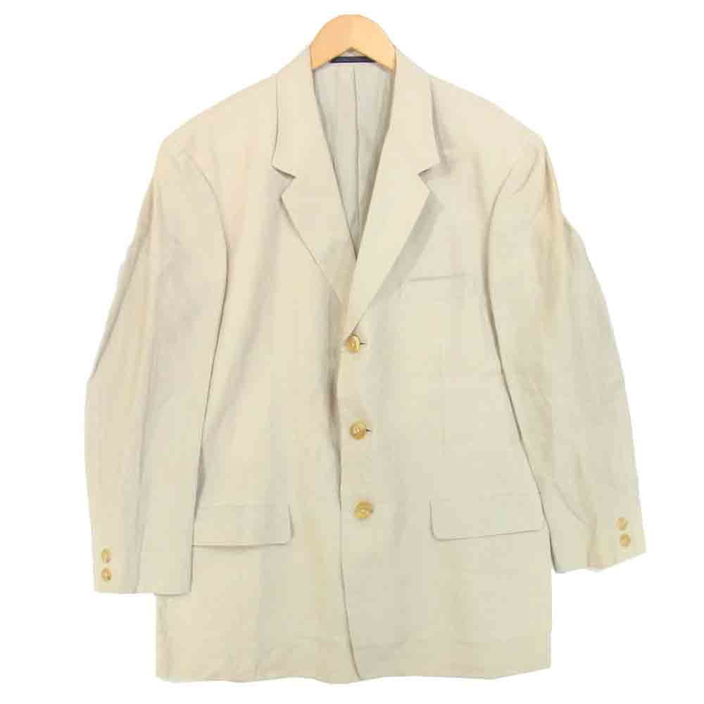 Yohji Yamamoto ヨウジヤマモト POUR HOMME プールオム 3B テーラード ジャケット ベージュ系 5【中古】