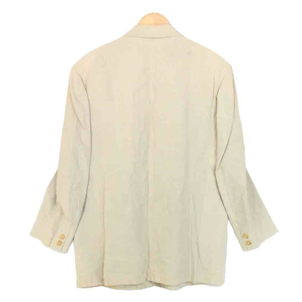 Yohji Yamamoto ヨウジヤマモト POUR HOMME プールオム 3B テーラード ジャケット ベージュ系 5【中古】