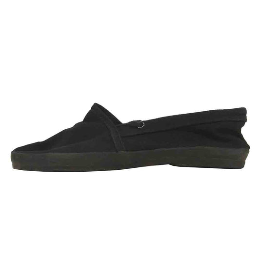 Yohji Yamamoto ヨウジヤマモト POUR HOMME プールオム 80s 丸ロゴ ローカット スニーカー ブラック系 実寸28cm程度【中古】