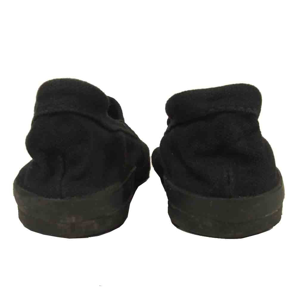 Yohji Yamamoto ヨウジヤマモト POUR HOMME プールオム 80s 丸ロゴ ローカット スニーカー ブラック系 実寸28cm程度【中古】