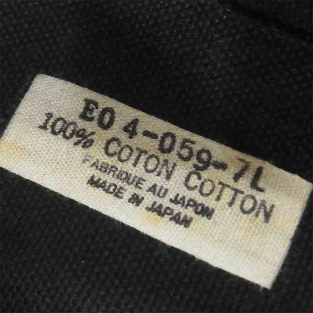 Yohji Yamamoto ヨウジヤマモト POUR HOMME プールオム 80s 丸ロゴ ローカット スニーカー ブラック系 実寸28cm程度【中古】