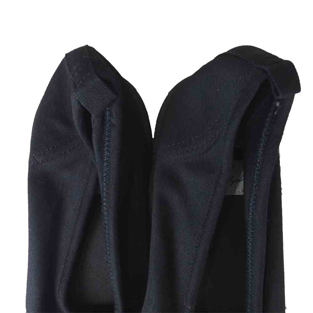 Yohji Yamamoto ヨウジヤマモト  POUR HOMME プールオム 80s ローカット キャンバス スリッポン ブラック系 26.5cm程度【中古】