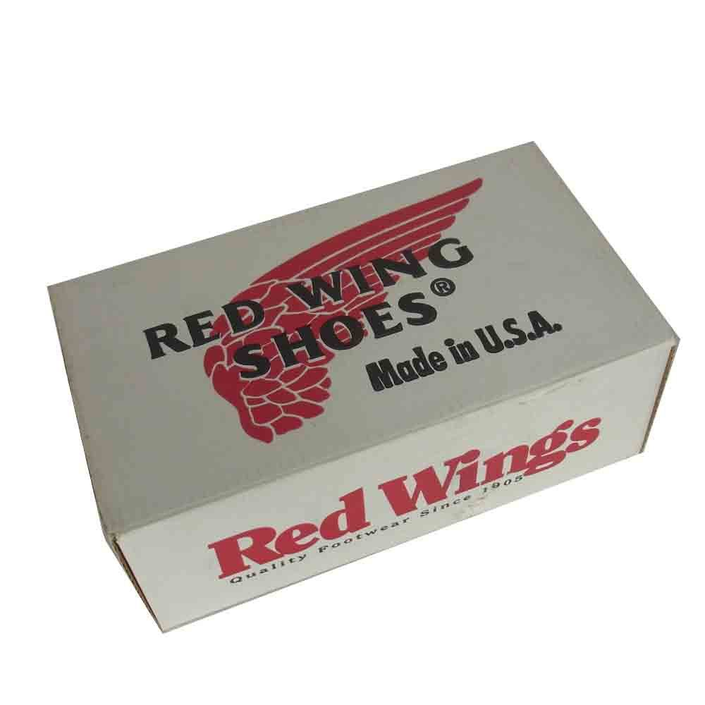 RED WING レッドウィング 8137 ブラックソール モックトゥ レースアップブーツ ブラック系 9 1/2【美品】【中古】