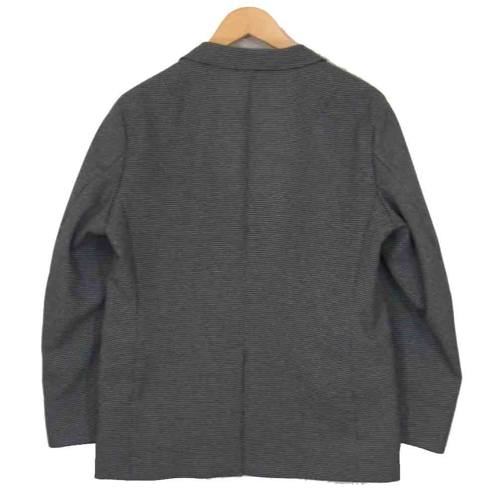 DESCENTE デサント 7749J194 未使用 ハウンドトゥース 千鳥格子柄 セットアップ テーラードジャケット テーパードパンツ スーツ　グレー グレー系 S【極上美品】【中古】