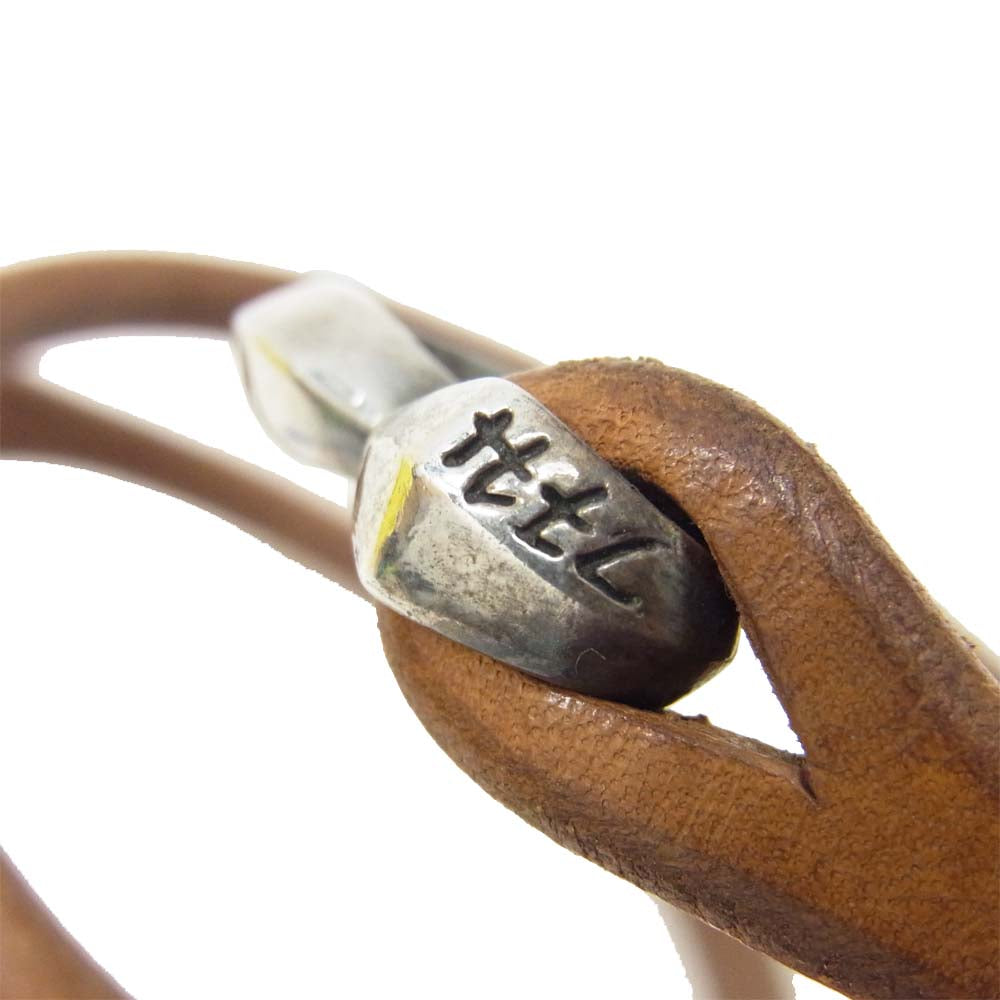 THE FLAT HEAD ザフラットヘッド レザー ブレスレット Sカン