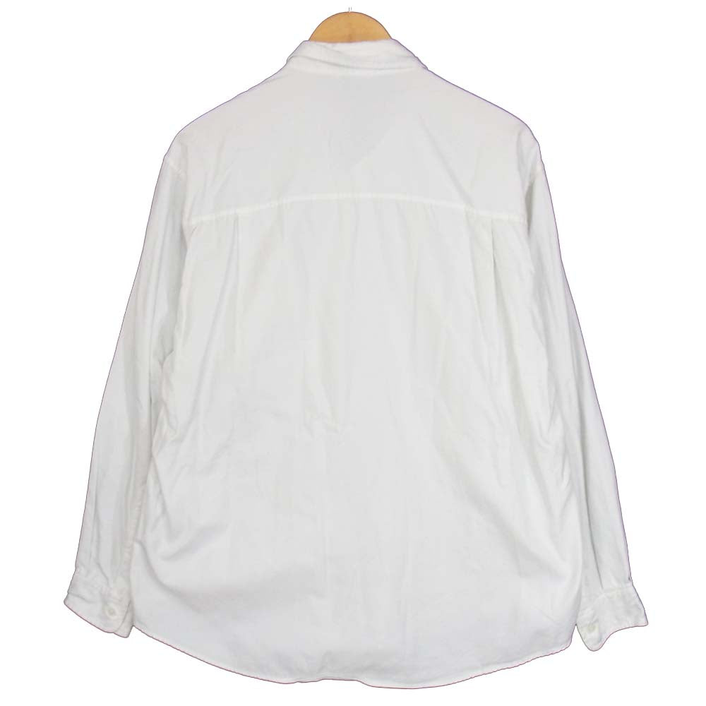 AURALEE オーラリー 18AW A8AS01SO BD ボタンダウン フィンクスコットン オックスフォード シャツ ホワイト系 4【中古】