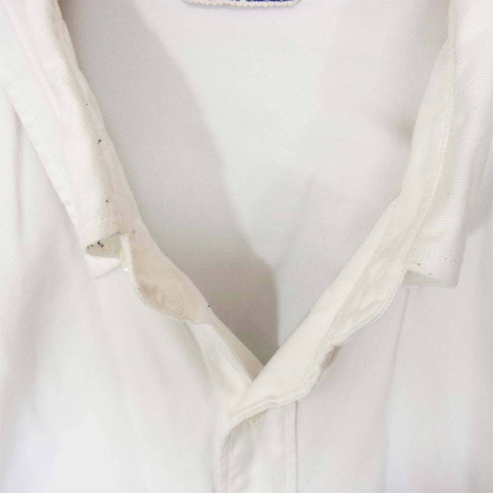 AURALEE オーラリー 18AW A8AS01SO BD ボタンダウン フィンクスコットン オックスフォード シャツ ホワイト系 4【中古】