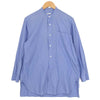 COMOLI コモリ 15AW 101-02003 Band Collar Shirt ポケット バンドカラーシャツ ブルー ブルー系 1【中古】