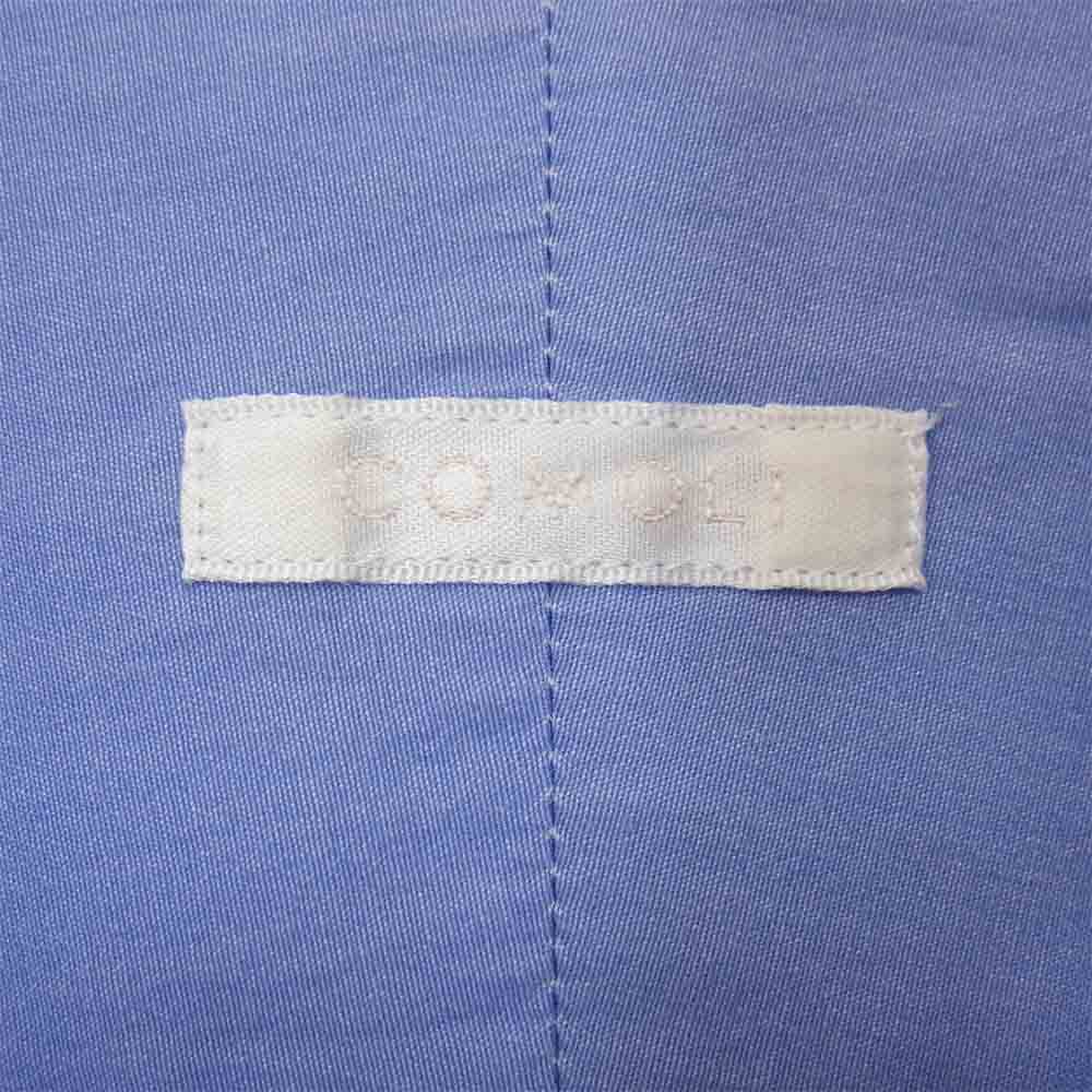 COMOLI コモリ 15AW 101-02003 Band Collar Shirt ポケット バンドカラーシャツ ブルー ブルー系 1【中古】