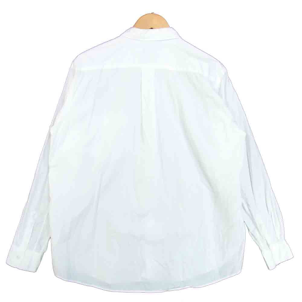 GRAPHPAPER グラフペーパー GM191-50028B BROAD REGULAR COLLAR SHIRT WHITE ブロード レギュラーカラーシャツ ホワイト系 3【中古】