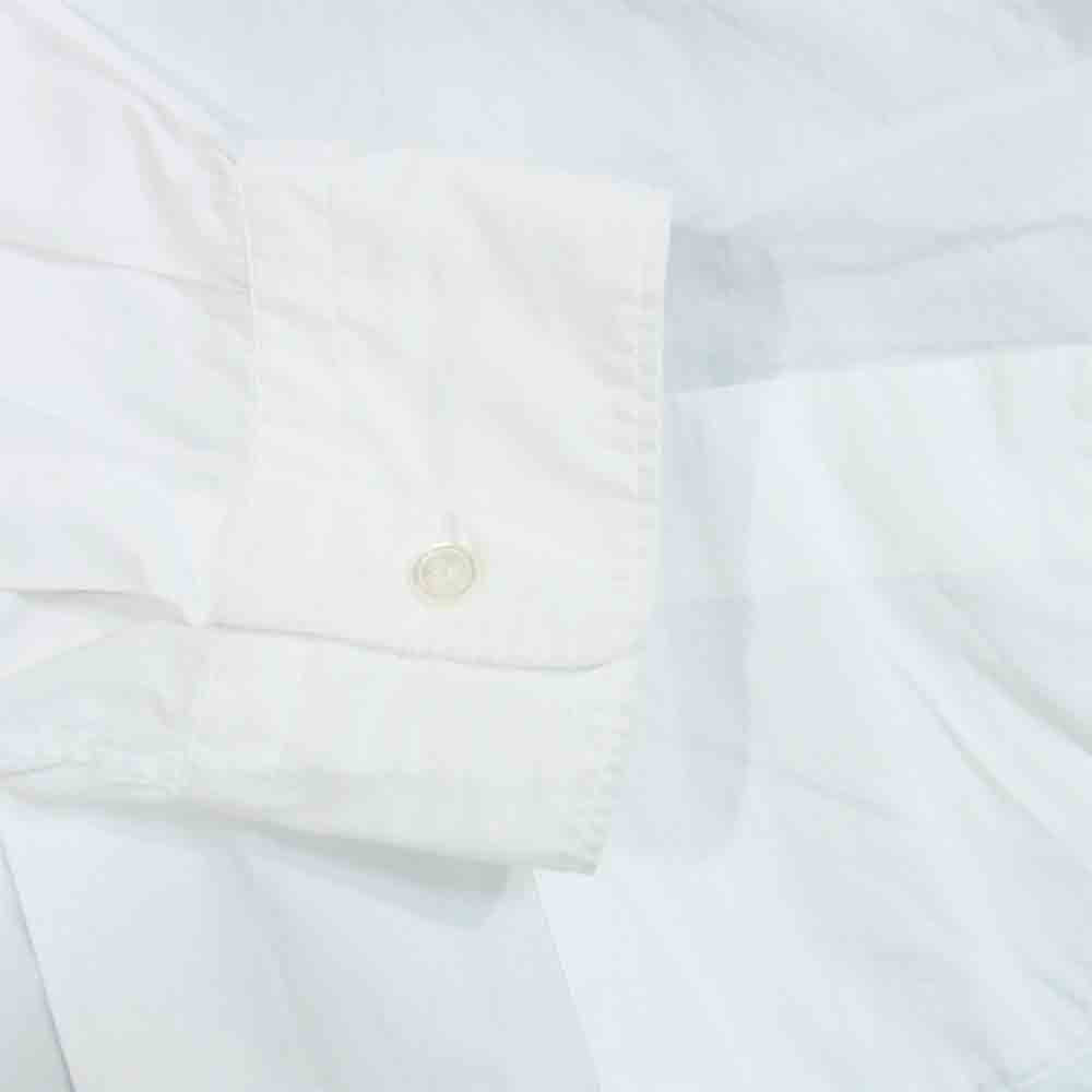 GRAPHPAPER グラフペーパー GM191-50028B BROAD REGULAR COLLAR SHIRT WHITE ブロード レギュラーカラーシャツ ホワイト系 3【中古】