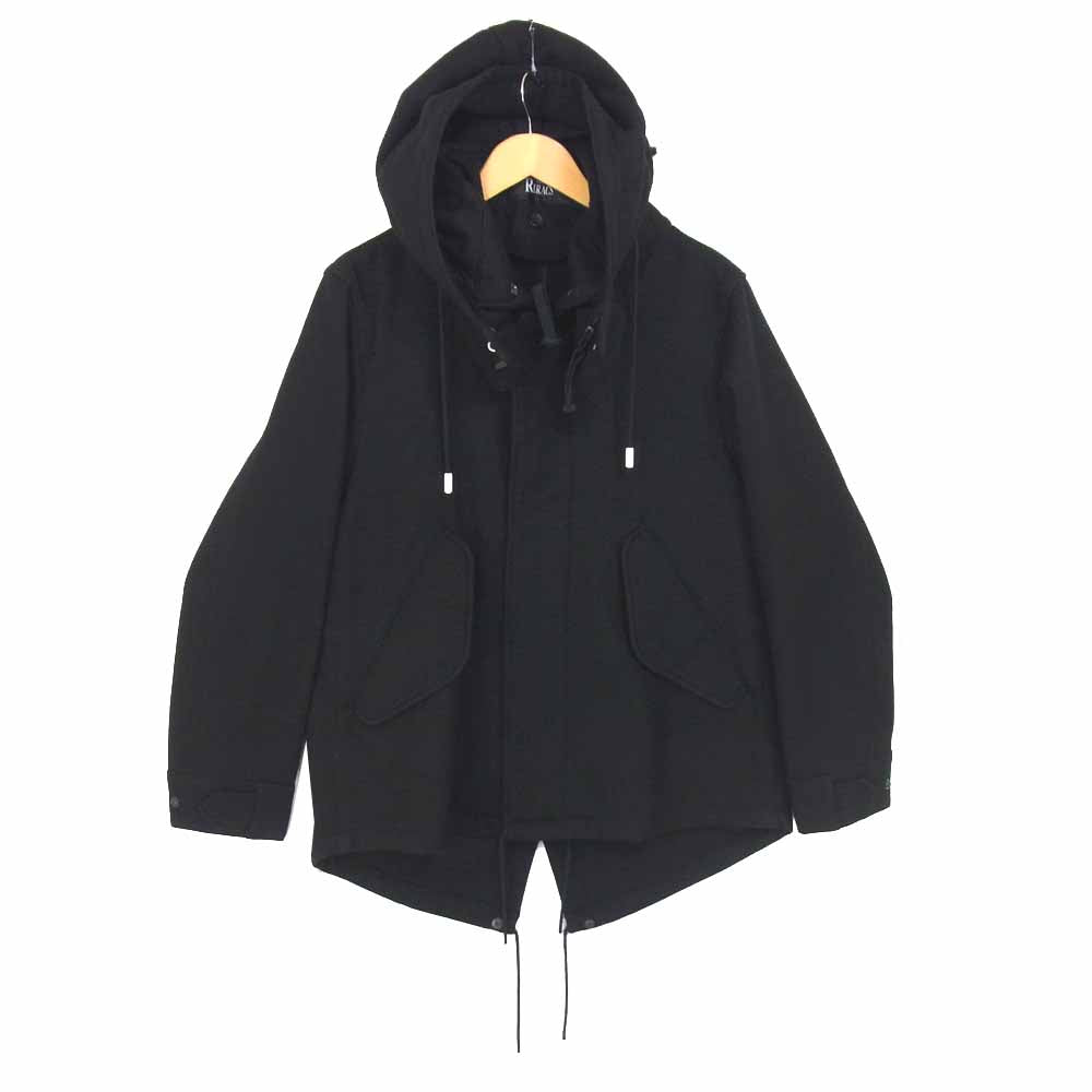 ザリラクス 16FW-RECT-116-J M65 SHORT MODS COAT メンズ メルトン ショート モッズ コート ブラック系 46【中古】
