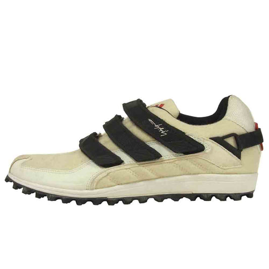 Yohji Yamamoto ヨウジヤマモト 677557 観賞用 adidas Y3 アディダス ワイスリー YY SCALAR ベルクロ ランニングシューズ スニーカー オフホワイト系 27.5cm【中古】