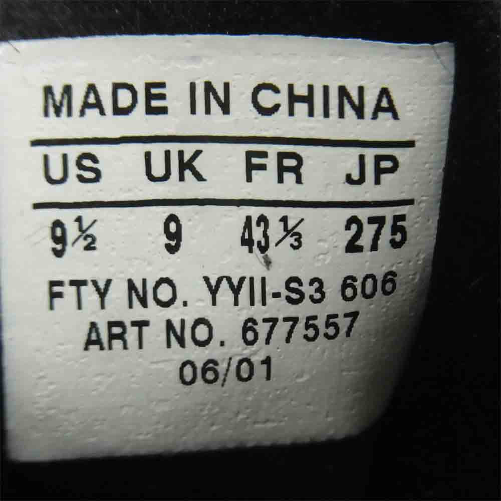 Yohji Yamamoto ヨウジヤマモト 677557 観賞用 adidas Y3 アディダス ワイスリー YY SCALAR ベルクロ ランニングシューズ スニーカー オフホワイト系 27.5cm【中古】