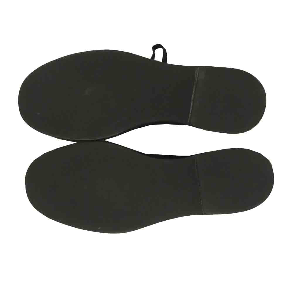 Yohji Yamamoto ヨウジヤマモト POUR HOMME プールオム 80~90s 丸ロゴ キャンバス ローカット スニーカー ブラック系 L【中古】