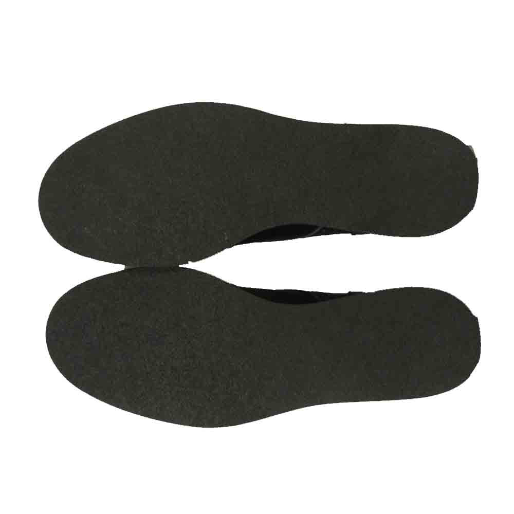 Yohji Yamamoto ヨウジヤマモト POUR HOMME プールオム センタージップ ウィングチップ 厚底 シューズ ブラック系 実寸28.5cm程度【中古】