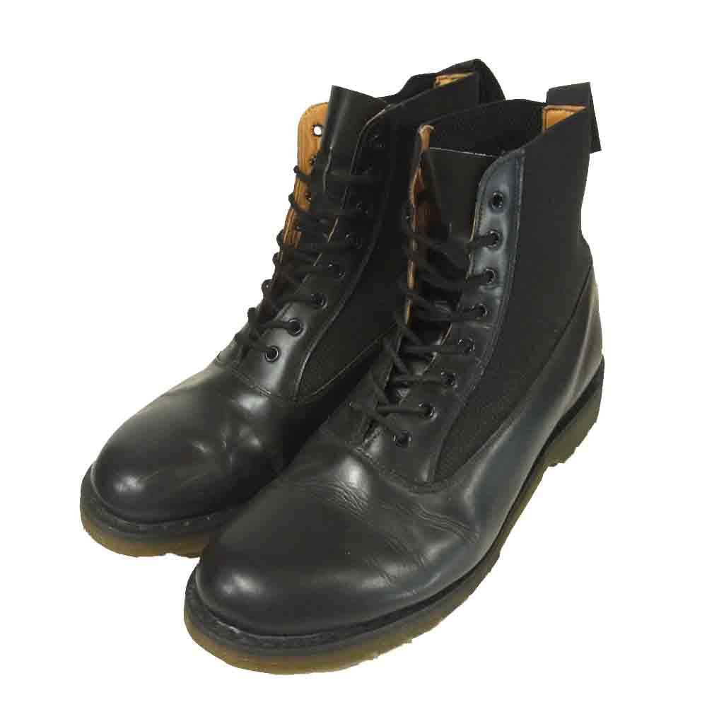 Yohji Yamamoto ヨウジヤマモト Ys for men ワイズフォーメン 英国製 レースアップ ブーツ ブラック系 実寸28cm程度【中古】