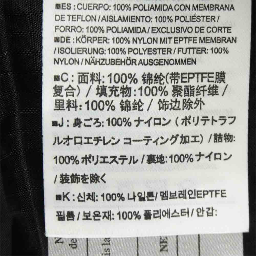 ARC'TERYX アークテリクス 15383 LEAF COLD WX JACKET SV リーフ コールド 中綿 ジャケット ブラック系 S【新古品】【未使用】【中古】