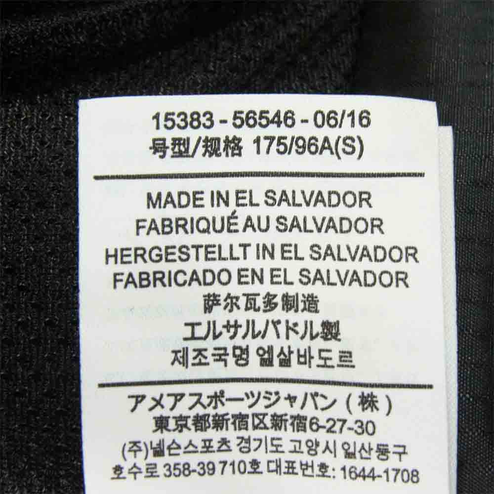 ARC'TERYX アークテリクス 15383 LEAF COLD WX JACKET SV リーフ コールド 中綿 ジャケット ブラック系 S【新古品】【未使用】【中古】