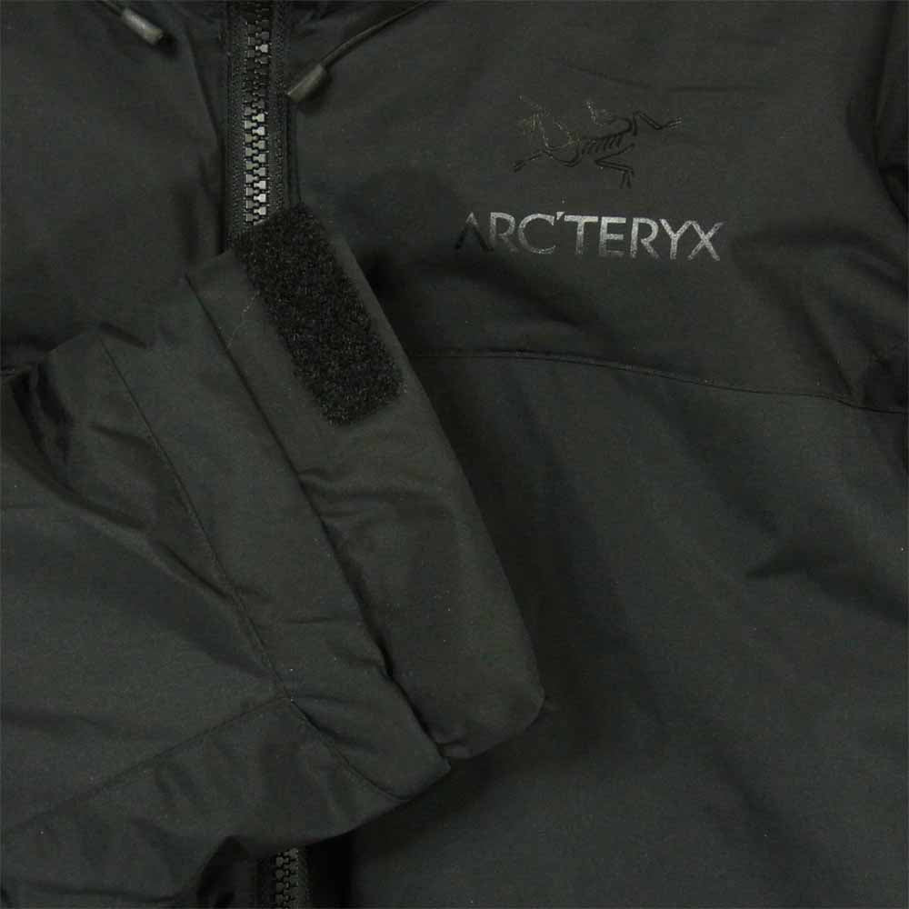 ARC'TERYX アークテリクス 15383 LEAF COLD WX JACKET SV リーフ コールド 中綿 ジャケット ブラック系 S【新古品】【未使用】【中古】
