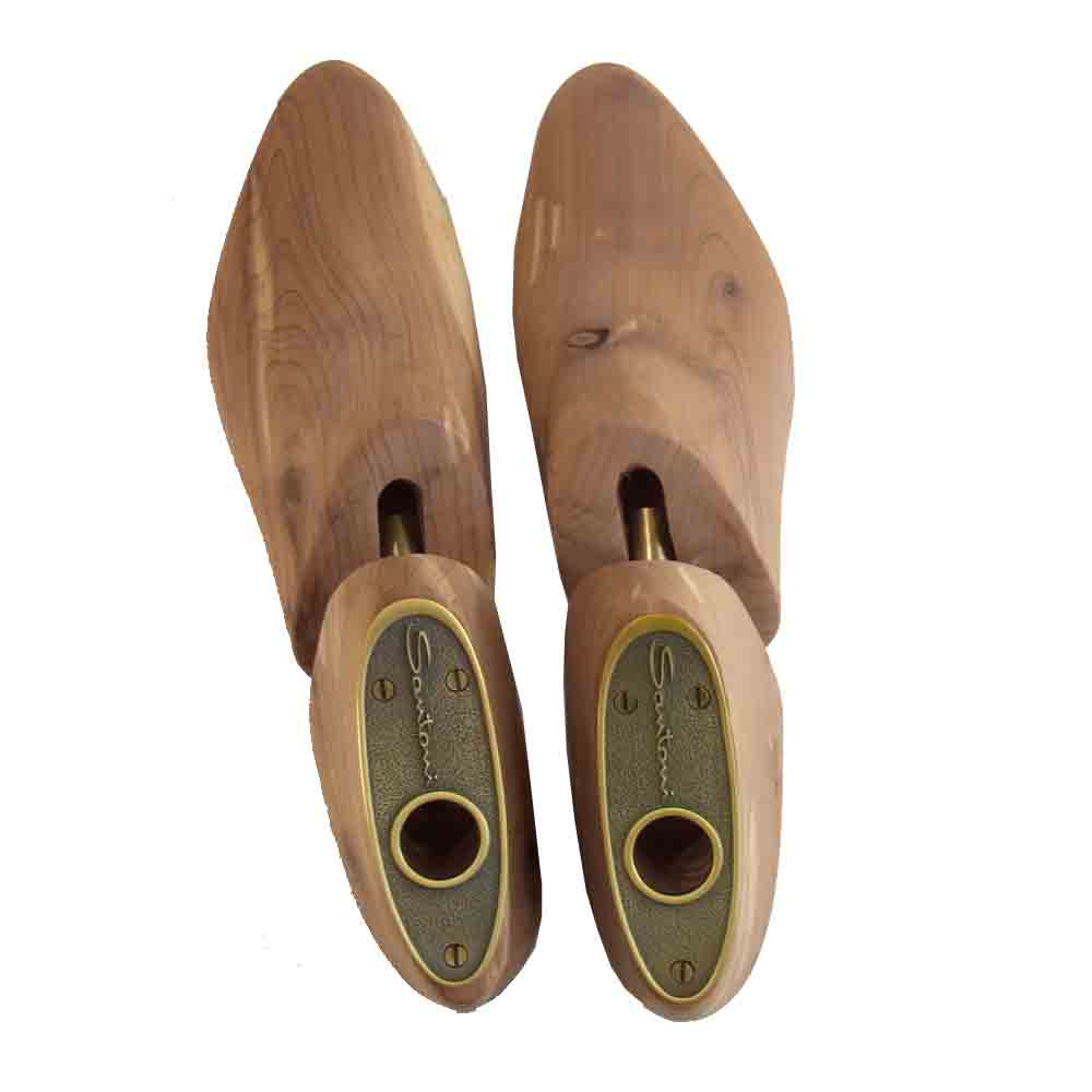 Santoni サントーニ MCNC14113LA1SRXXU53 スエード ペニー ローファー ネイビー系 5【中古】