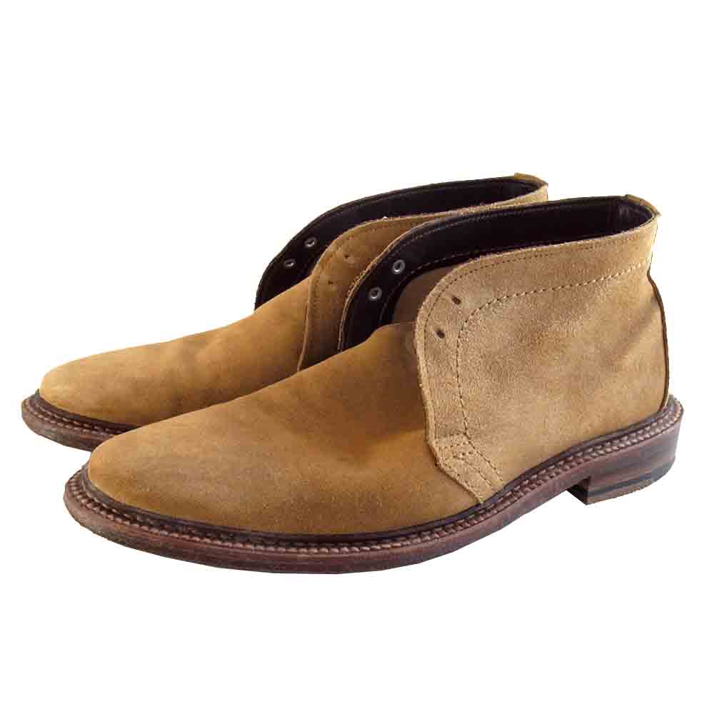 ALDEN オールデン 1494 スエード チャッカブーツ ベージュ系【中古】