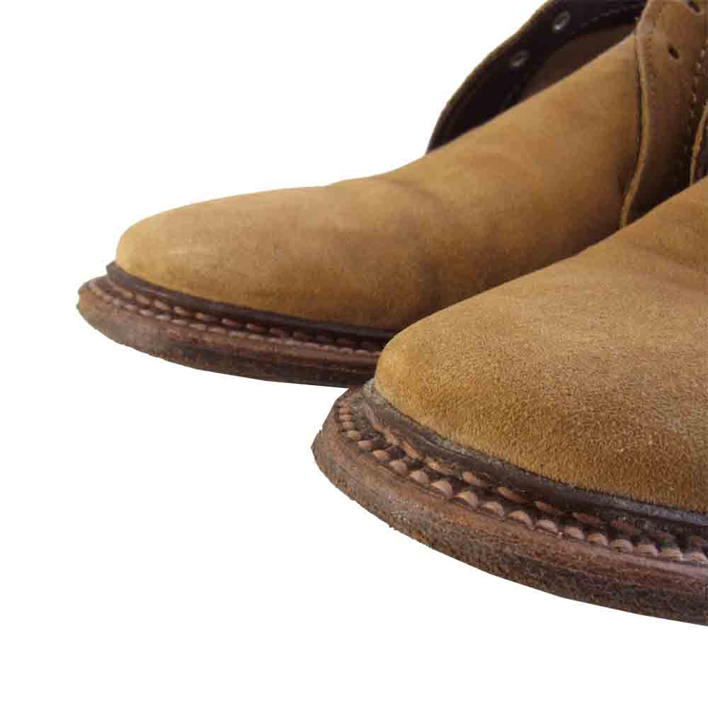 ALDEN オールデン 1494 スエード チャッカブーツ ベージュ系【中古】