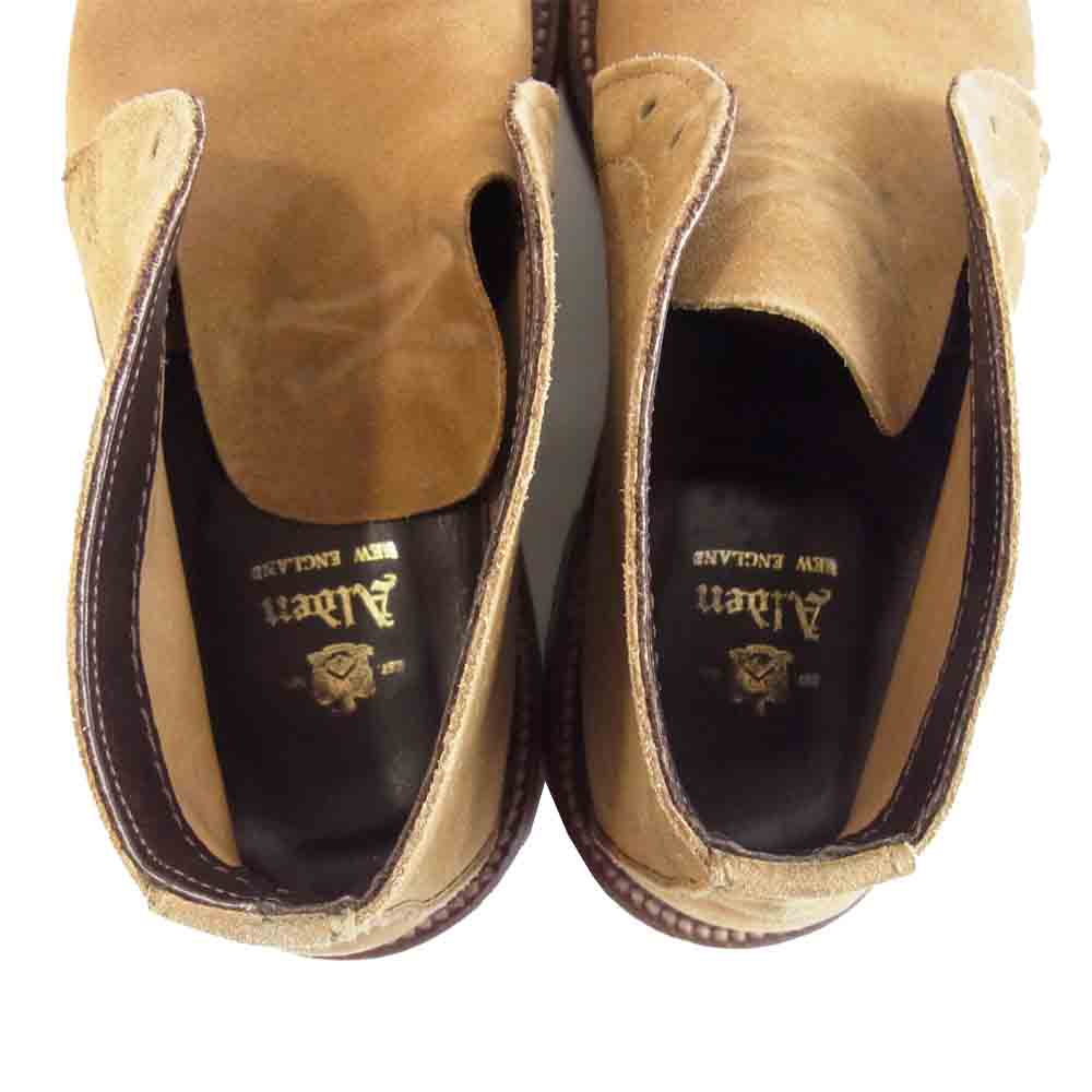 ALDEN オールデン 1494 スエード チャッカブーツ ベージュ系【中古】
